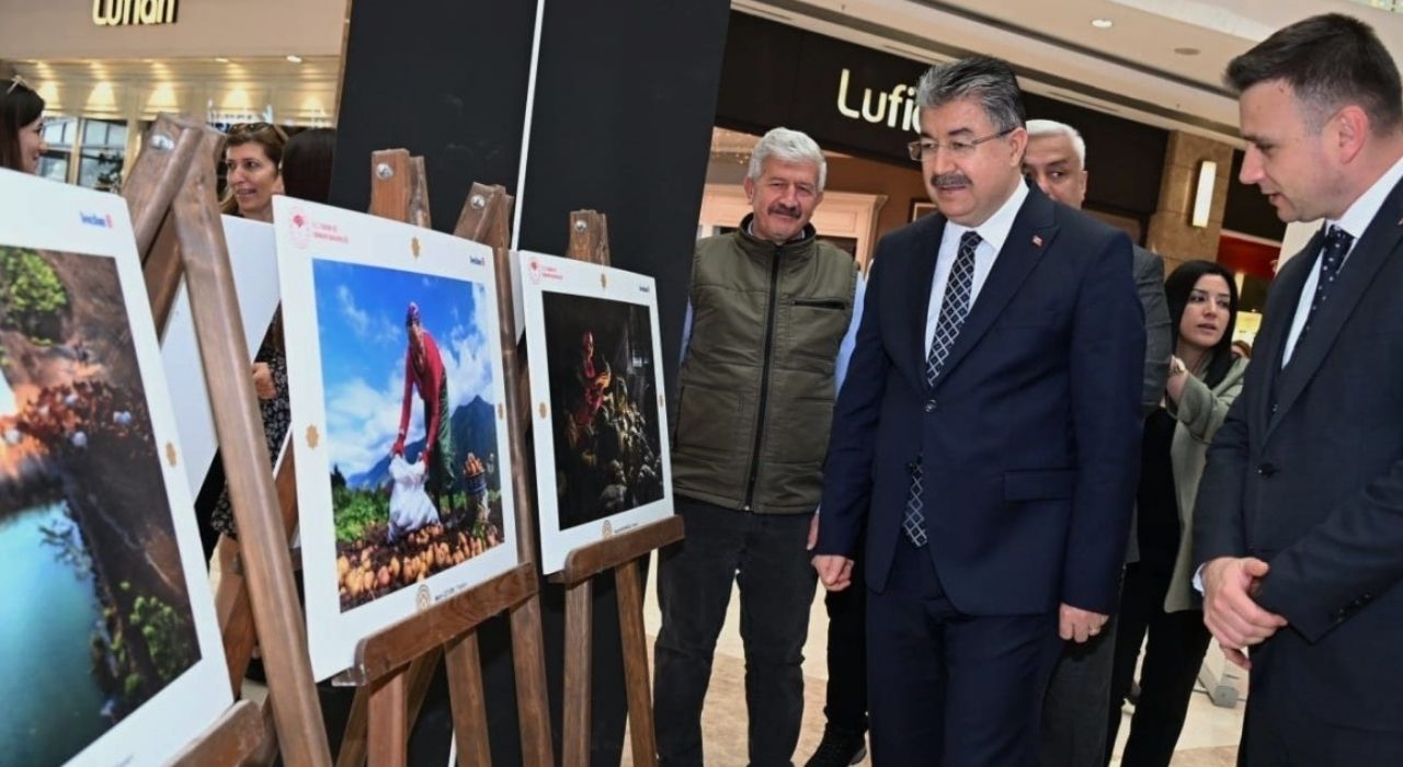 14. Tarım, Orman ve İnsan Fotoğraf Sergisi Park 328 AVM'de Açıldı