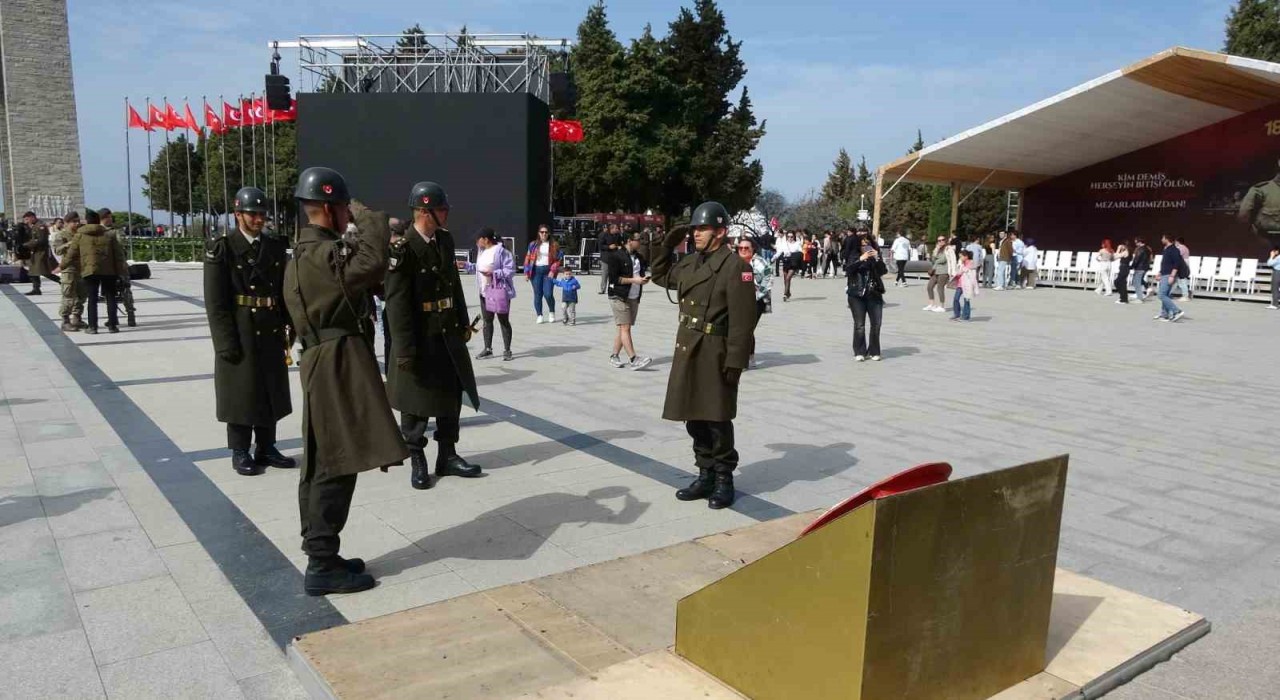 18 Mart törenleri için son provalar alındı