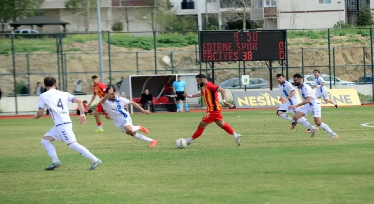 3.Lig: Erciyes 38 FK, Edirnede kaybetti