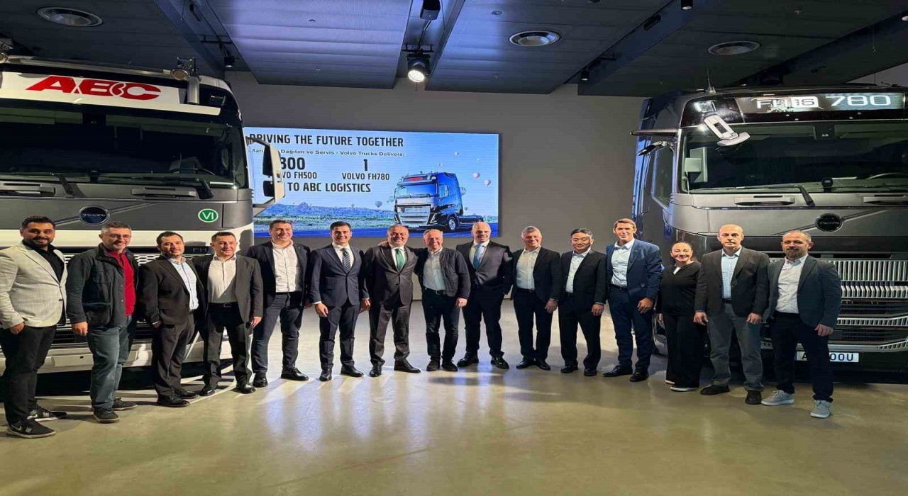 ABC Lojistik, İsveçte 801 adet çekici için 120 milyon euro değerinde yatırım yaptı