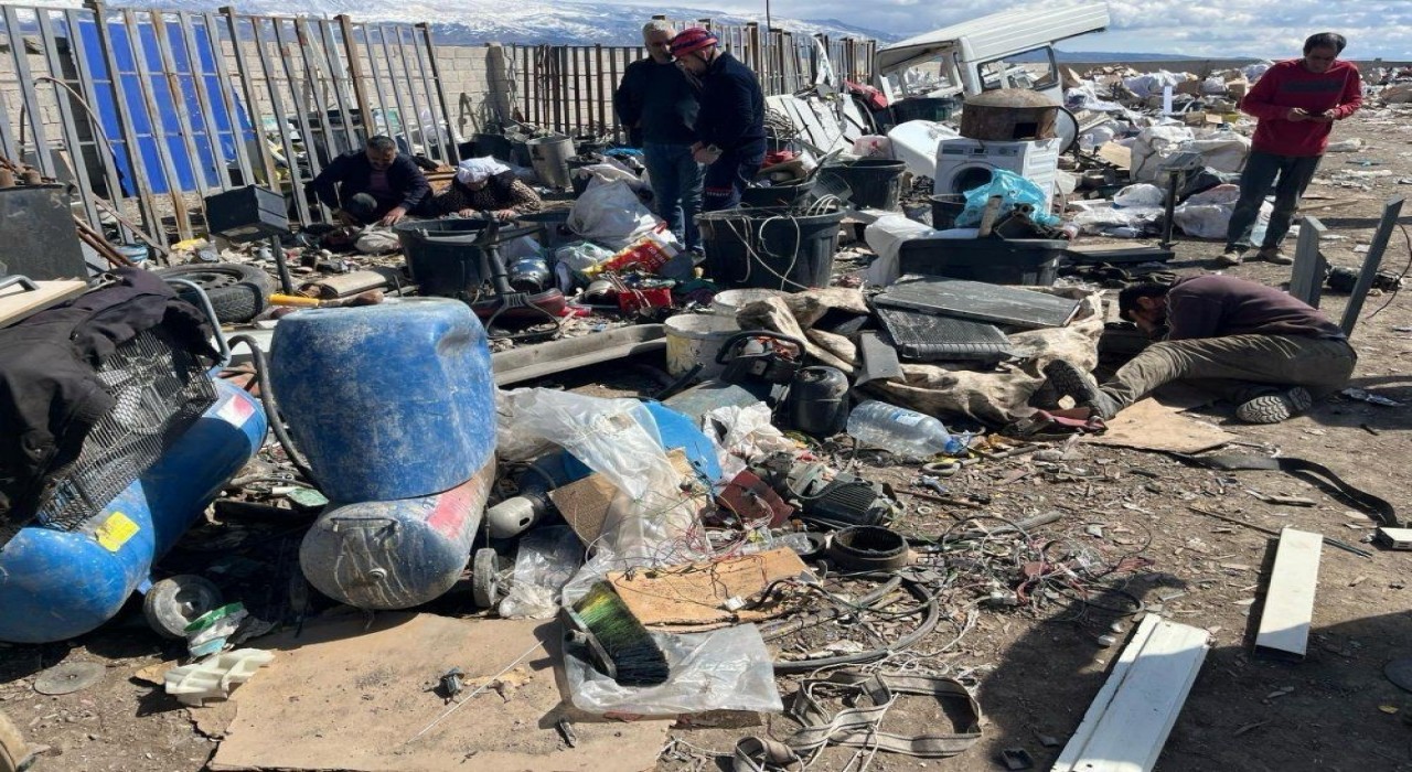 Ağrıda hurdacı iş yerindeki patlamada hayatını kaybetti