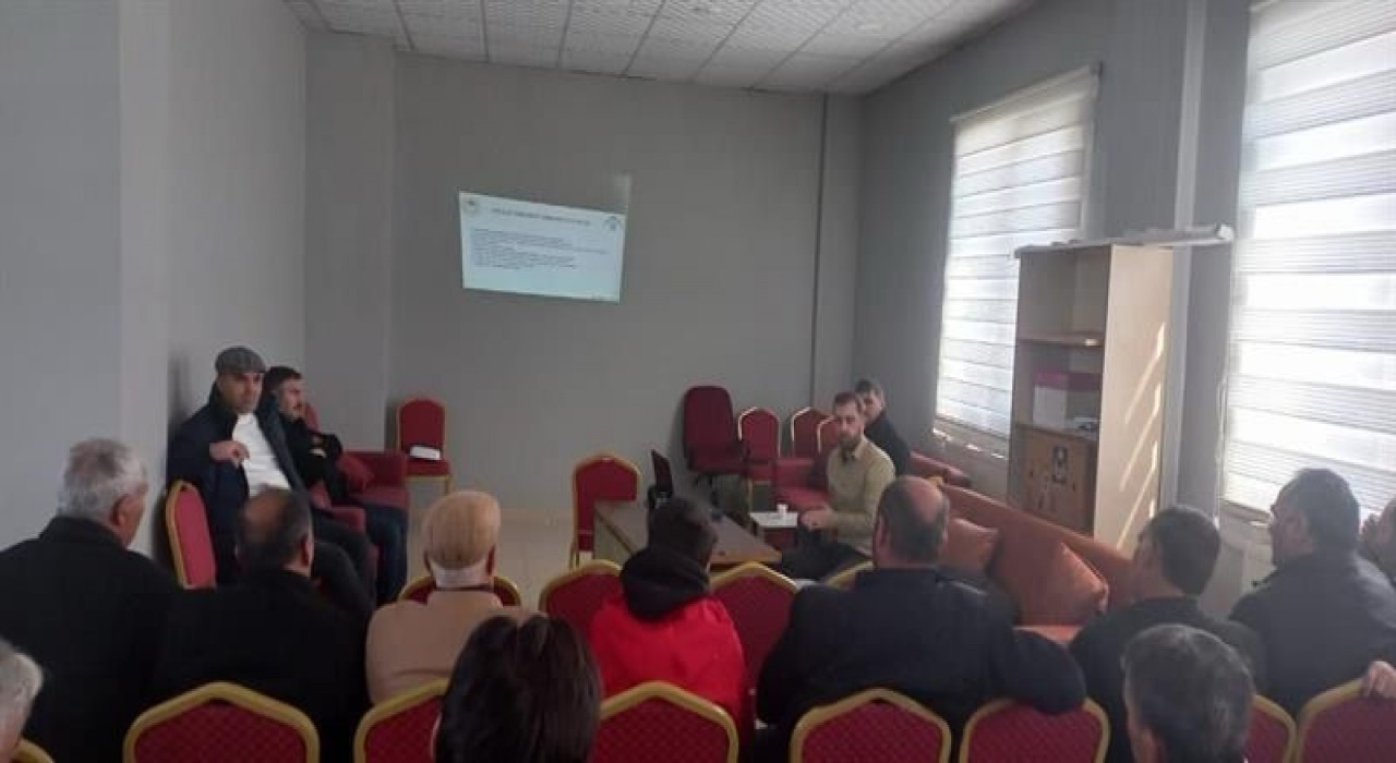Ağrıda Tarıma Dayalı Yatırımlar ve Bireysel Sulama Sistemleri eğitimi devam ediyor