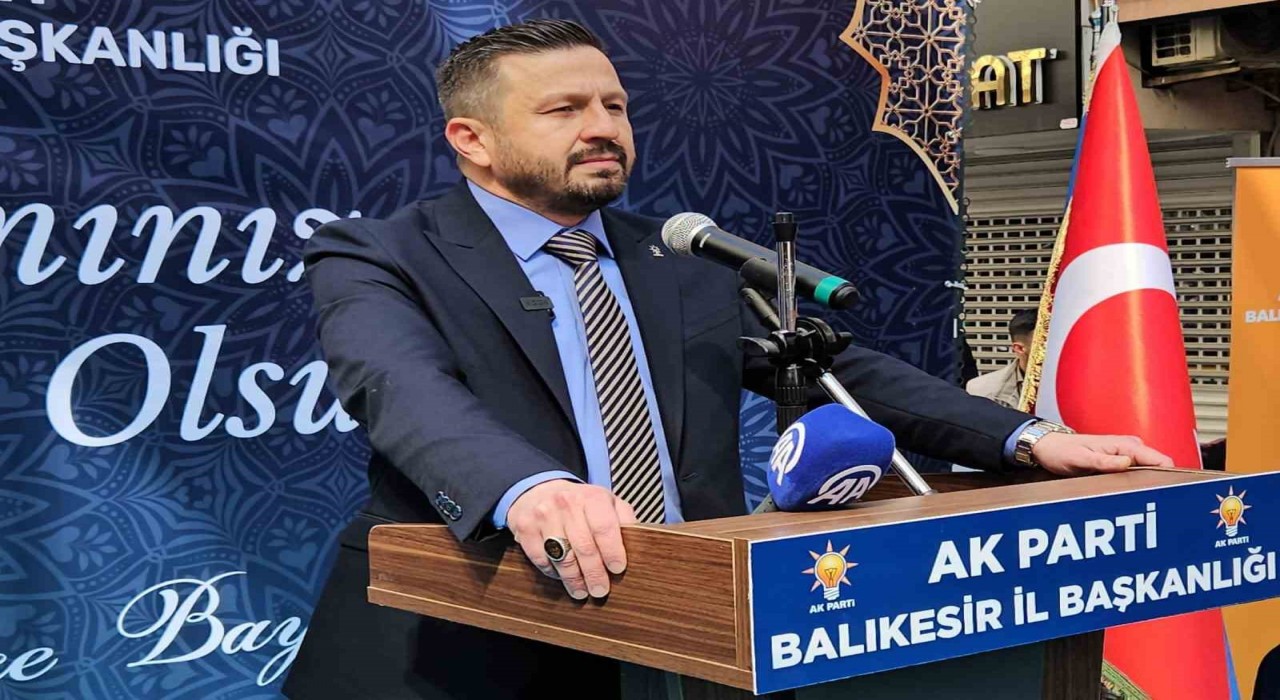 AK Parti Balıkesir İl Teşkilatında bayramlaşma coşkusu