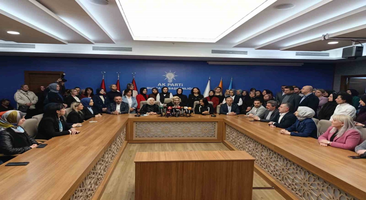 AK Parti Bursa İl Başkanlığından 8 Mart Dünya Kadınlar günü açıklaması