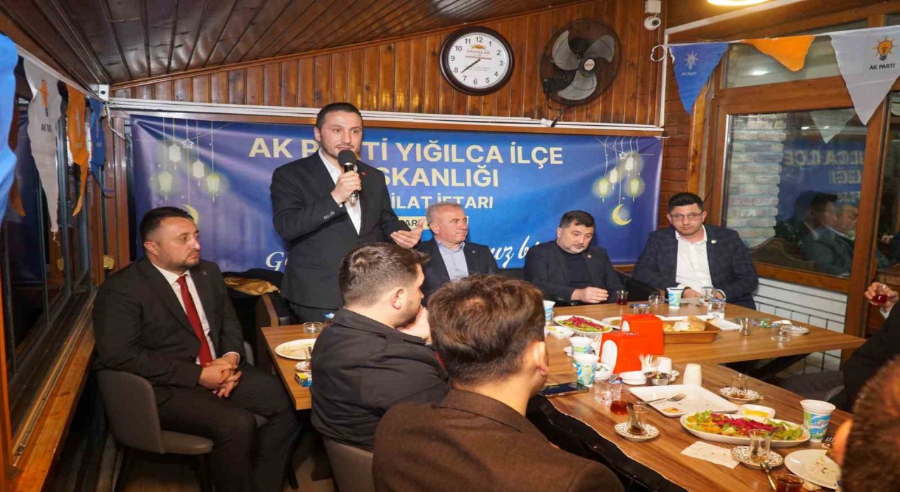 AK Parti heyeti Yığılcada halkla buluştu
