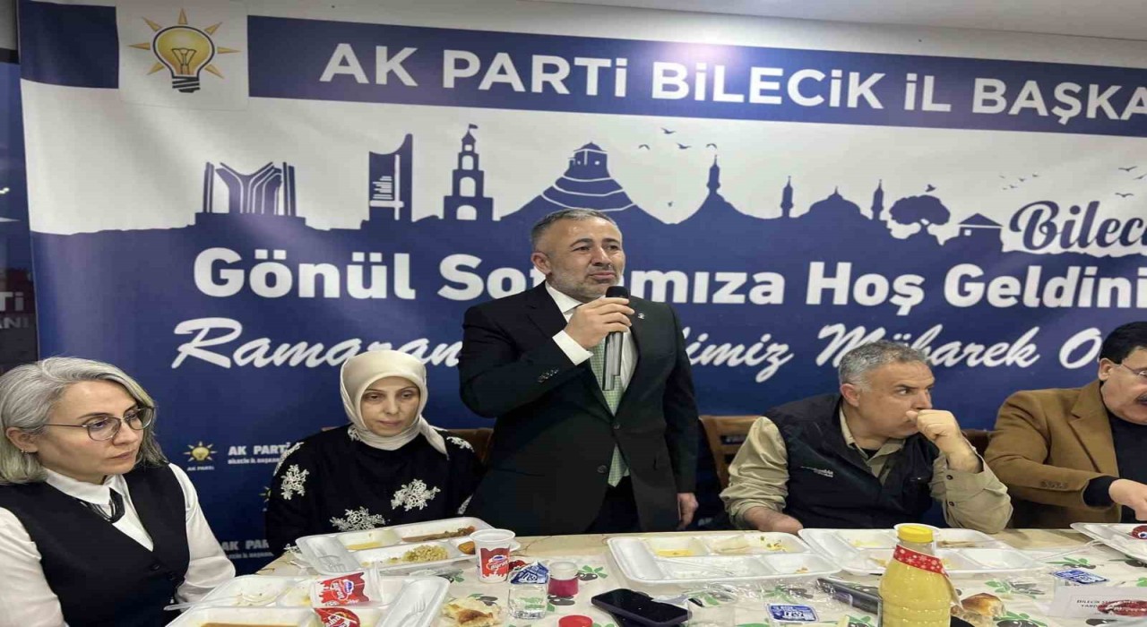 AK Parti İl Başkanlığında anlamlı iftar sofrası