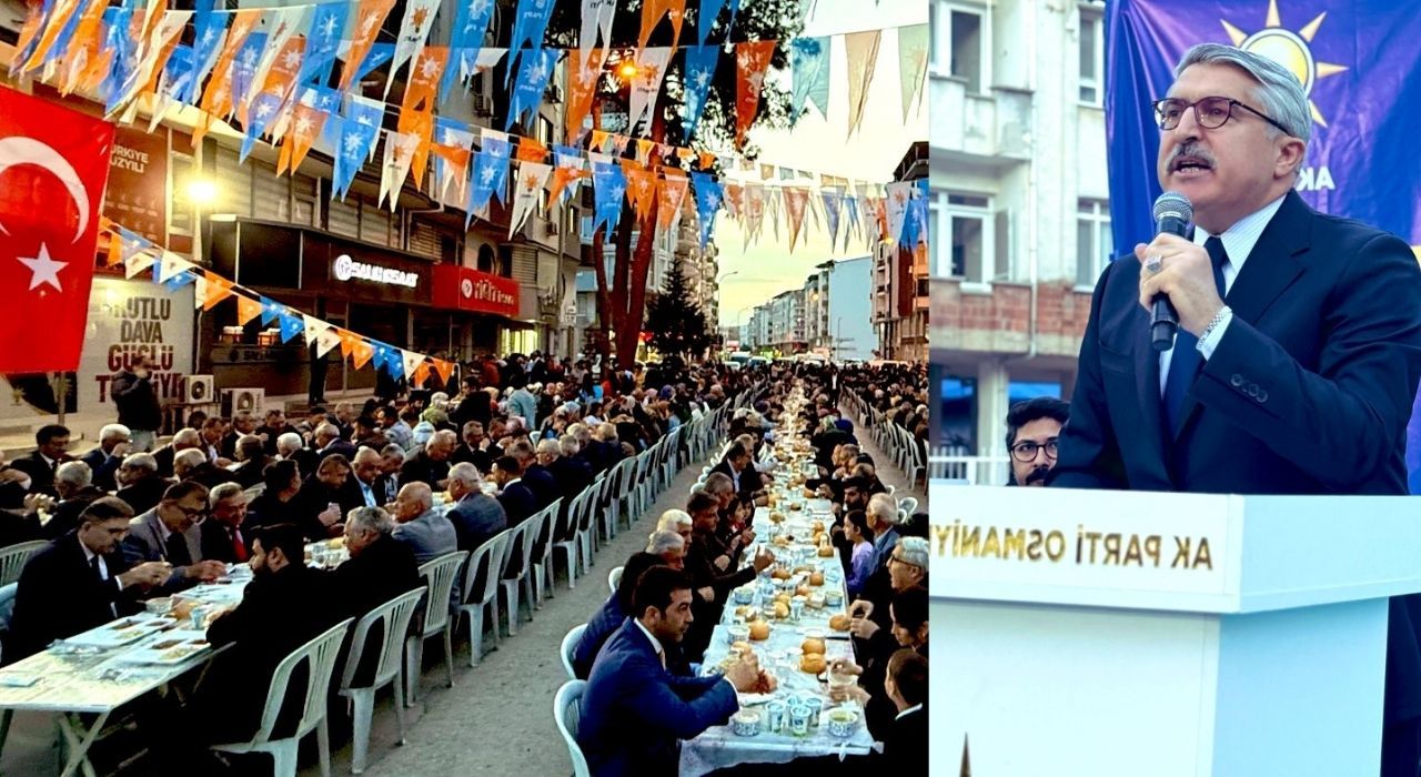 AK Parti Osmaniye Teşkilatı Vefa İftarında Bir Araya Geldi
