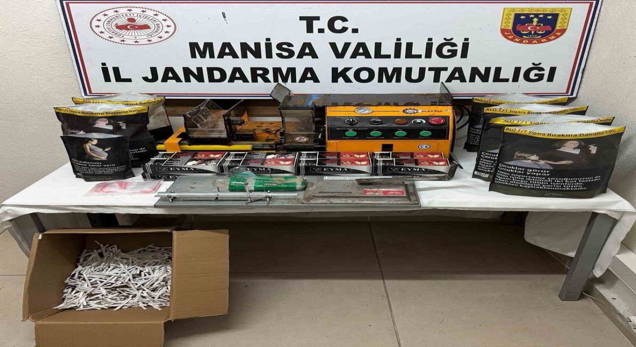 Akhisarda kaçak tütün operasyonu