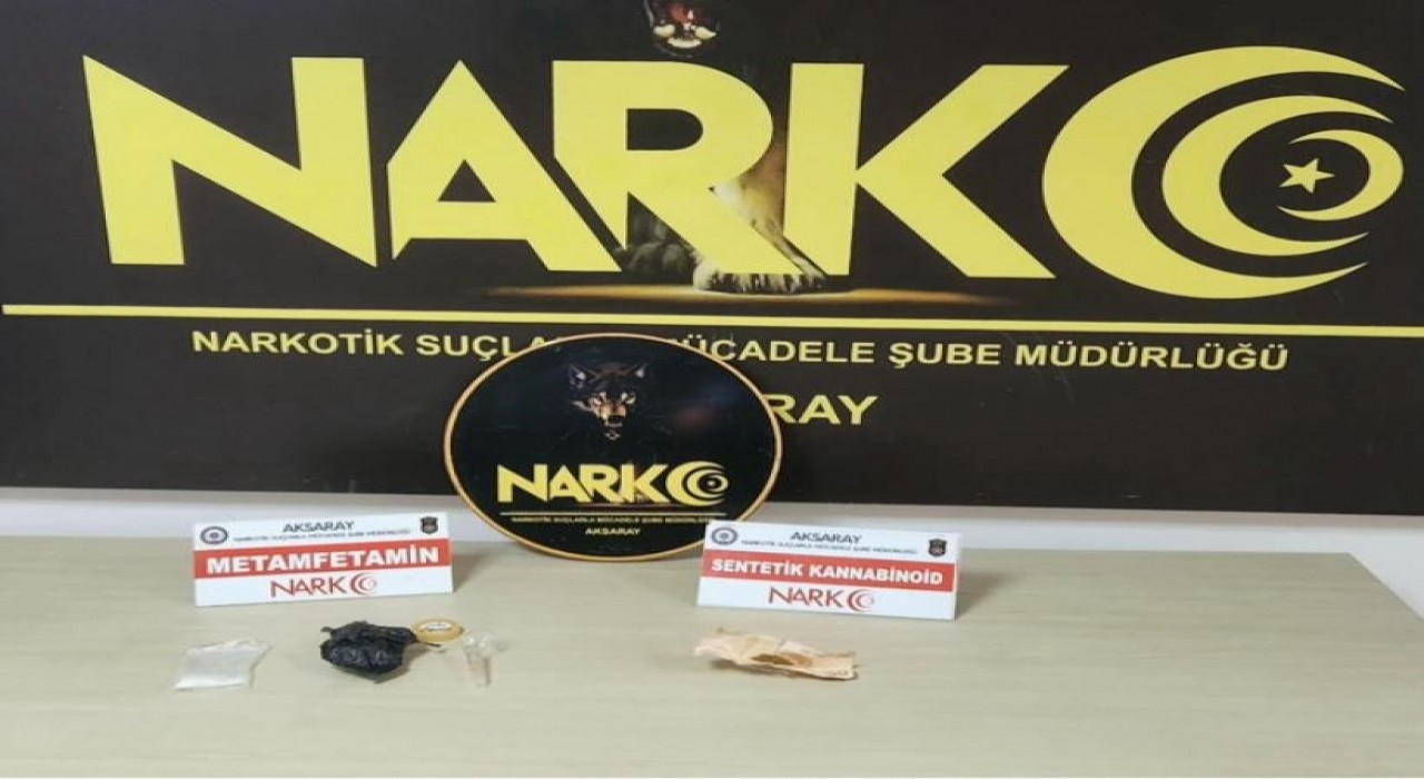 Aksarayda narkotik ekipleri 1 haftada 44 şahsı gözaltına aldı