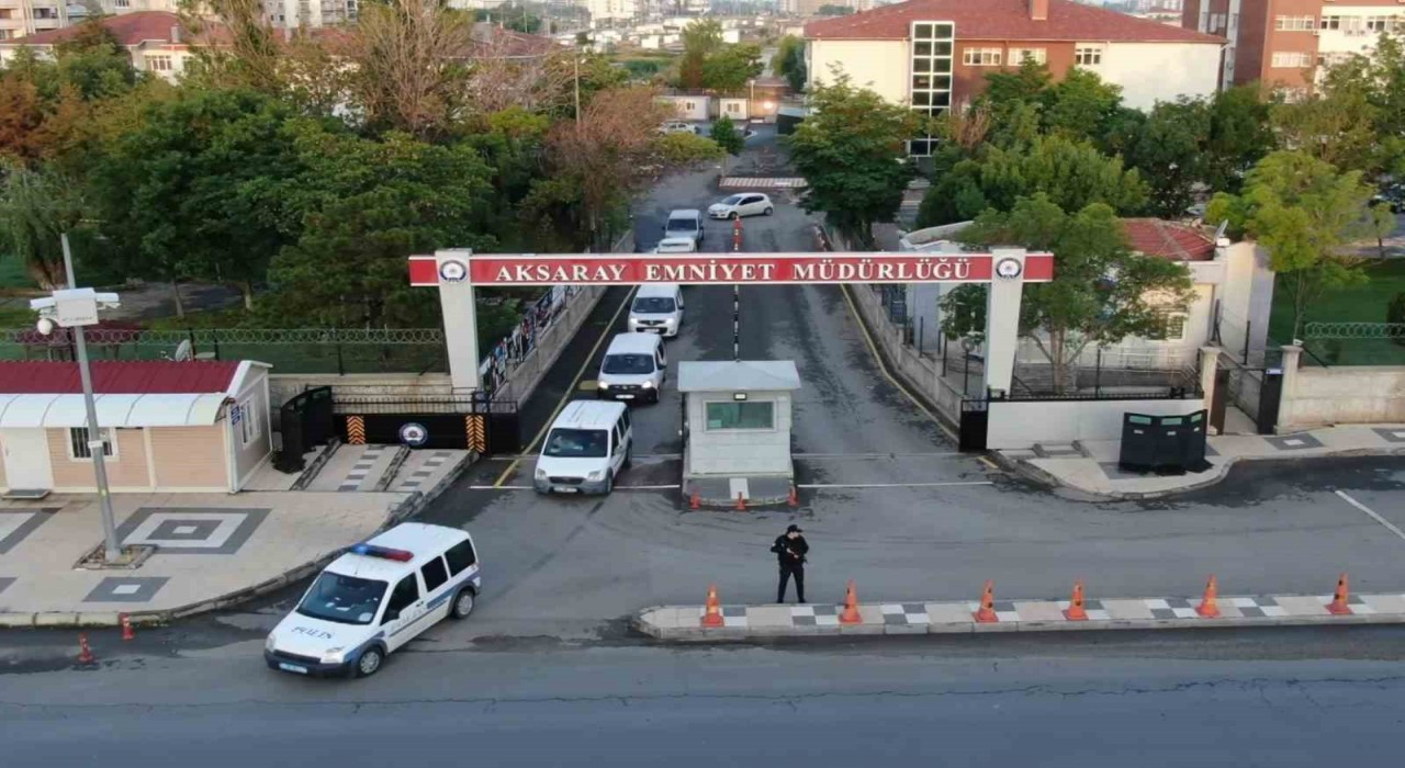 Aksarayda yakalanan 244 aranan şahıstan 67si cezaevine gönderildi