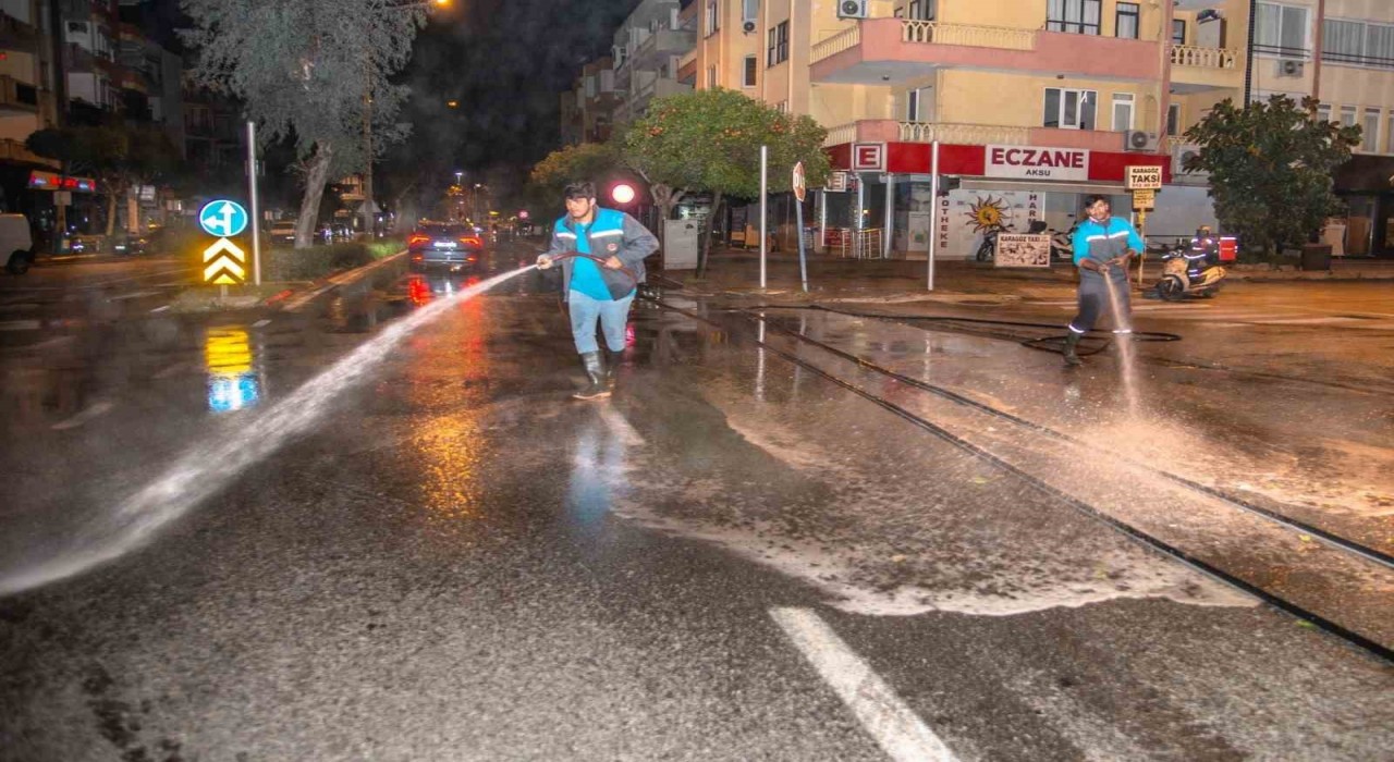 Alanyada bayram öncesi temizlik