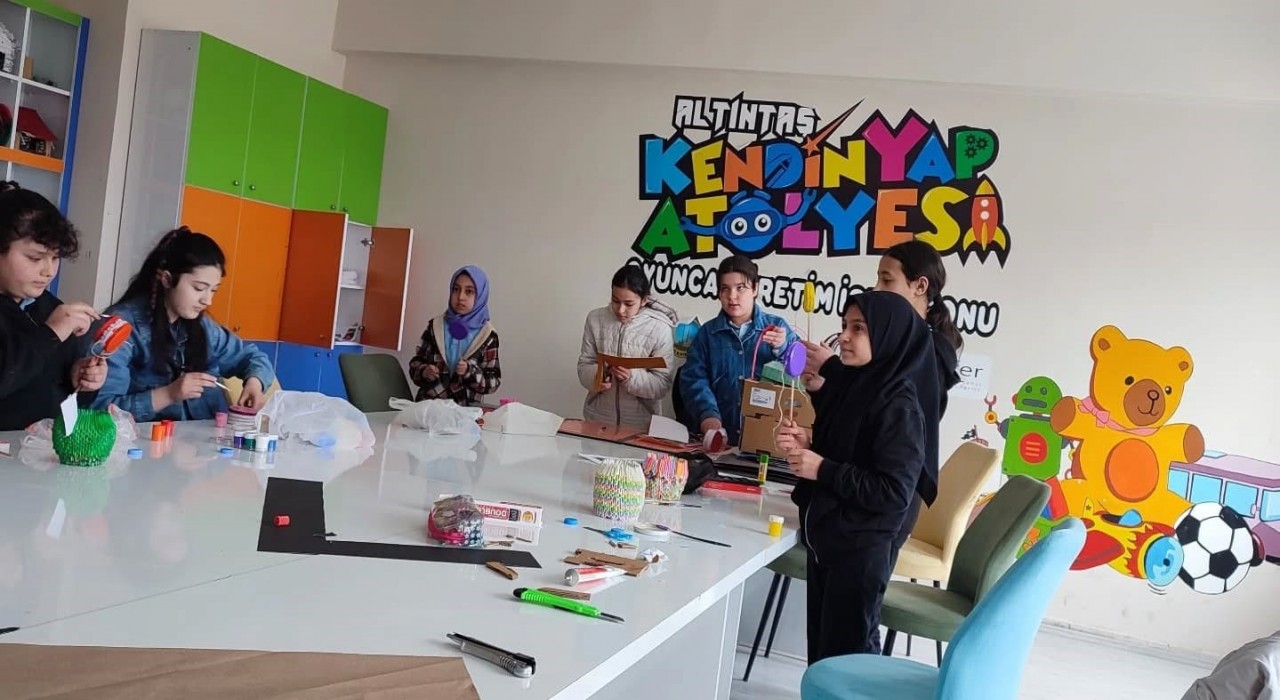Altıntaşta Minikler İçin Tasarlıyor, Minikler İçin Üretiyoruz projesi
