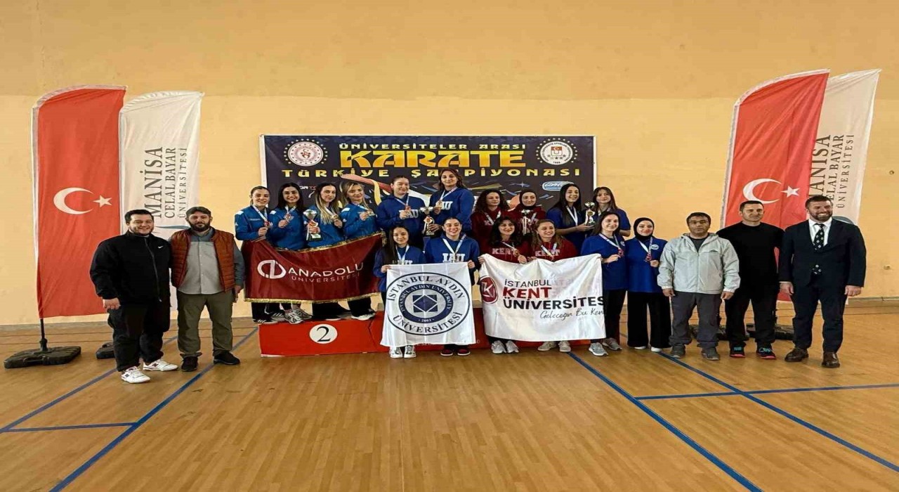 Anadolu Üniversitesi Kadın Karate Takımı Türkiye ikincisi oldu