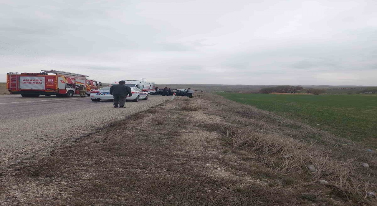 Ankarada trafik kazası: 4 ölü, 3 ağır yaralı
