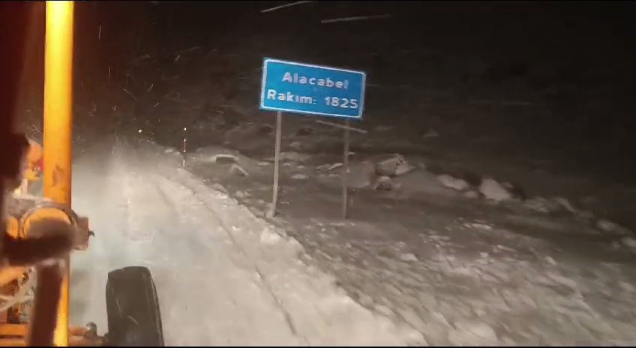 Antalyaya kar sürprizi