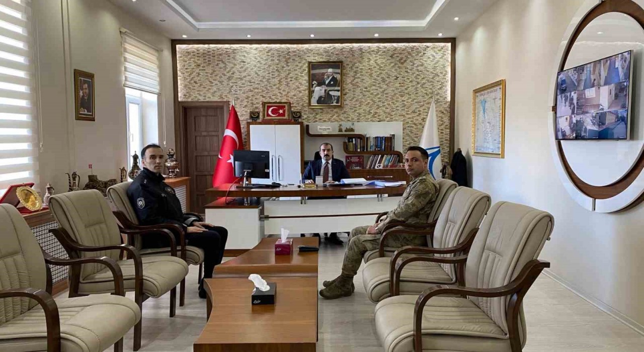 Arpaçayda asayiş ve güvenlik toplantısı yapıldı