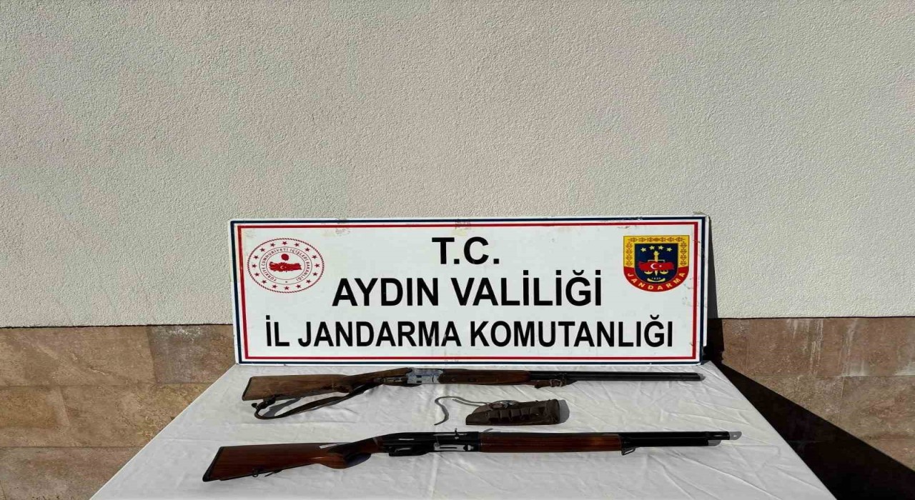 Aydında silah kaçakçılığı operasyonu