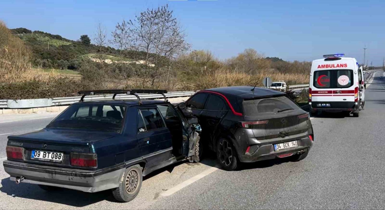 Aydında trafik kazası: 1 yaralı