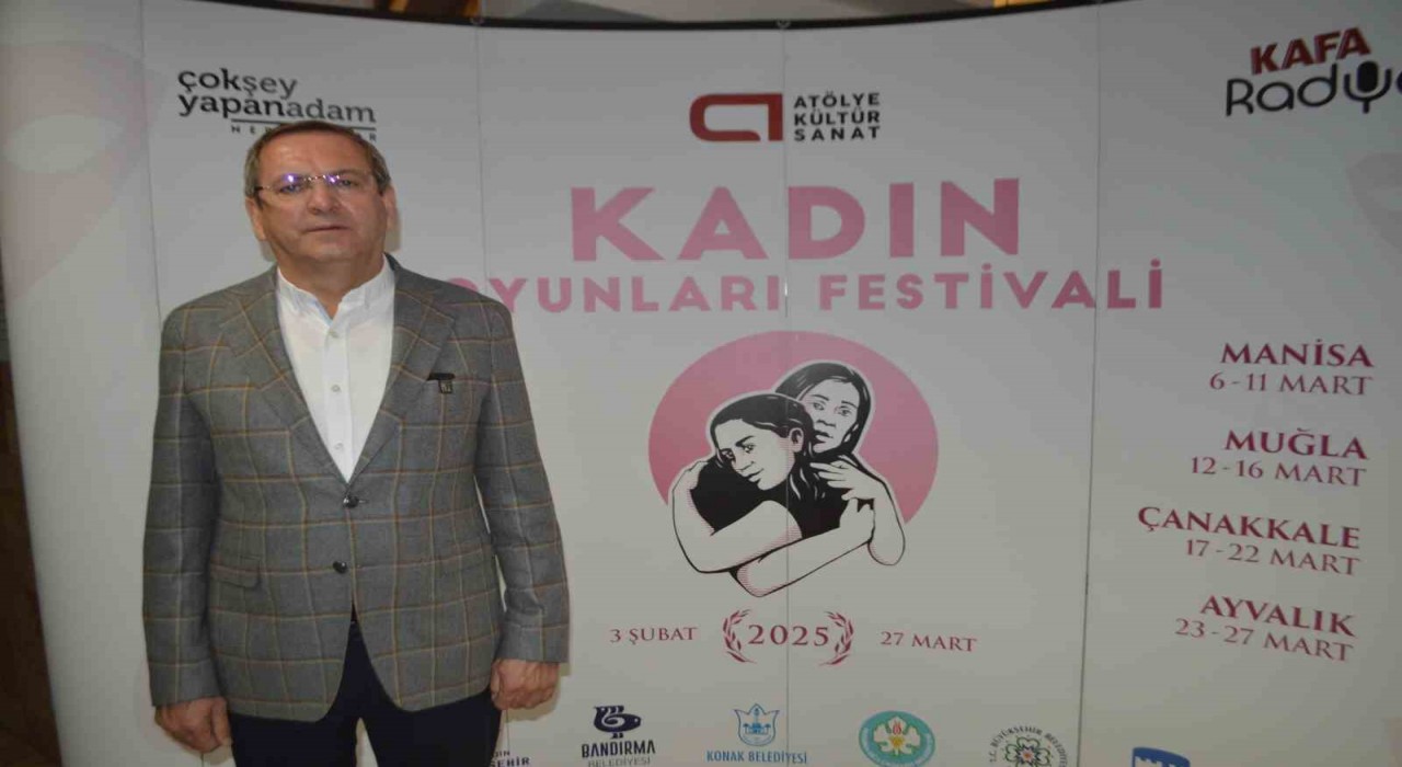 Ayvalıkta Kadın Oyunları Festivali beşinci kez izleyicisiyle buluştu