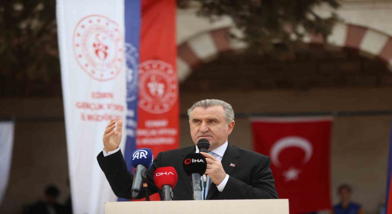 Bakan Bak, Edirnede ihya edilen Peykler Medresesinin açılışını yaptı