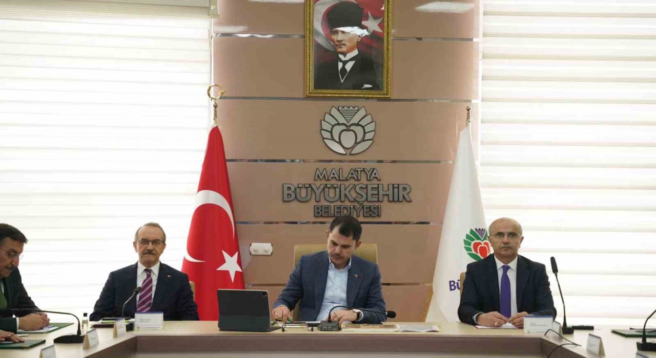 Bakan Kurum, Malatyada il koordinasyon toplantısına katıldı