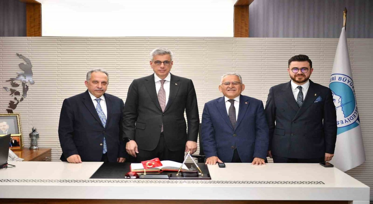 Bakan Memişoğlundan Başkan Büyükkılıça ziyaret