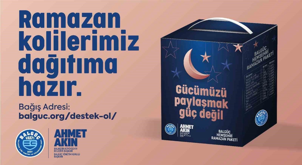 BALGÜÇ Vakfı Başkanı Akından dayanışma çağrısı