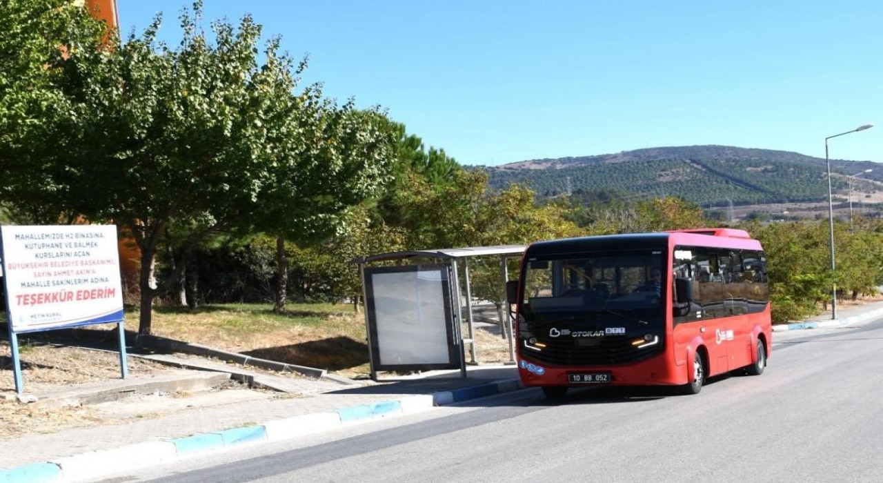 Balıkesir Büyükşehirden Pazar Pazarına ücretsiz ring seferi