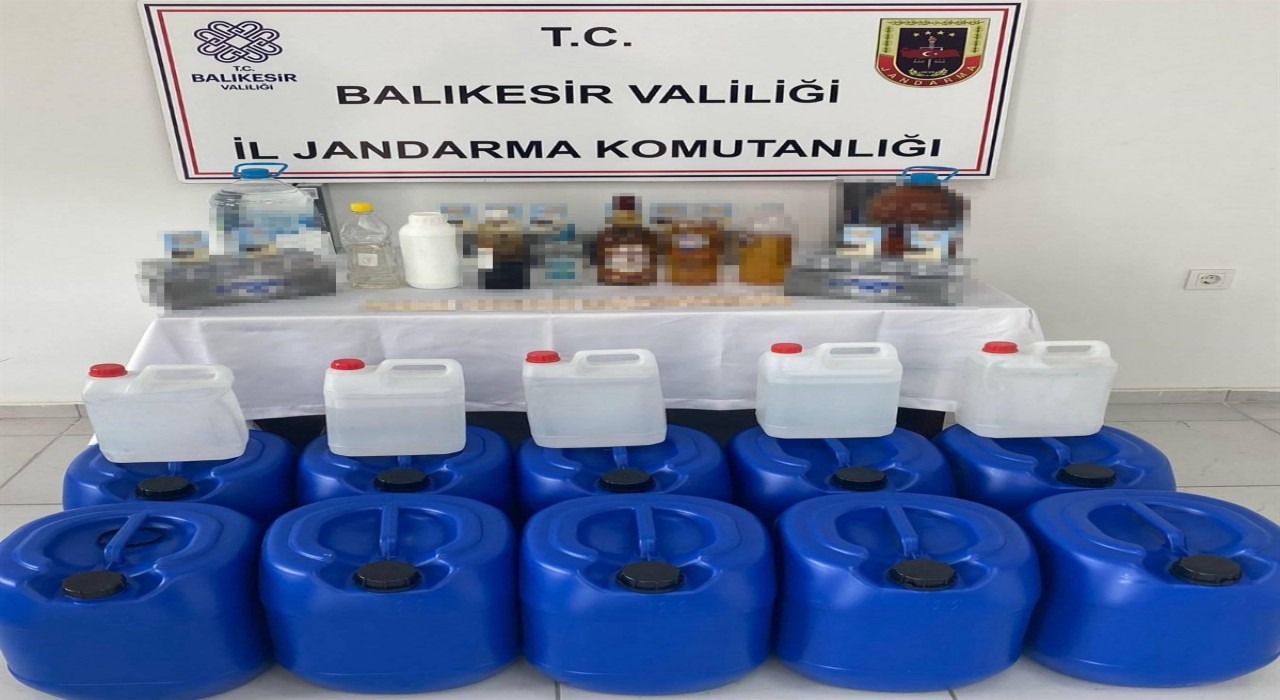 Balıkesirde kaçak alkol ve sigara operasyonu: 1 şüpheli yakalandı