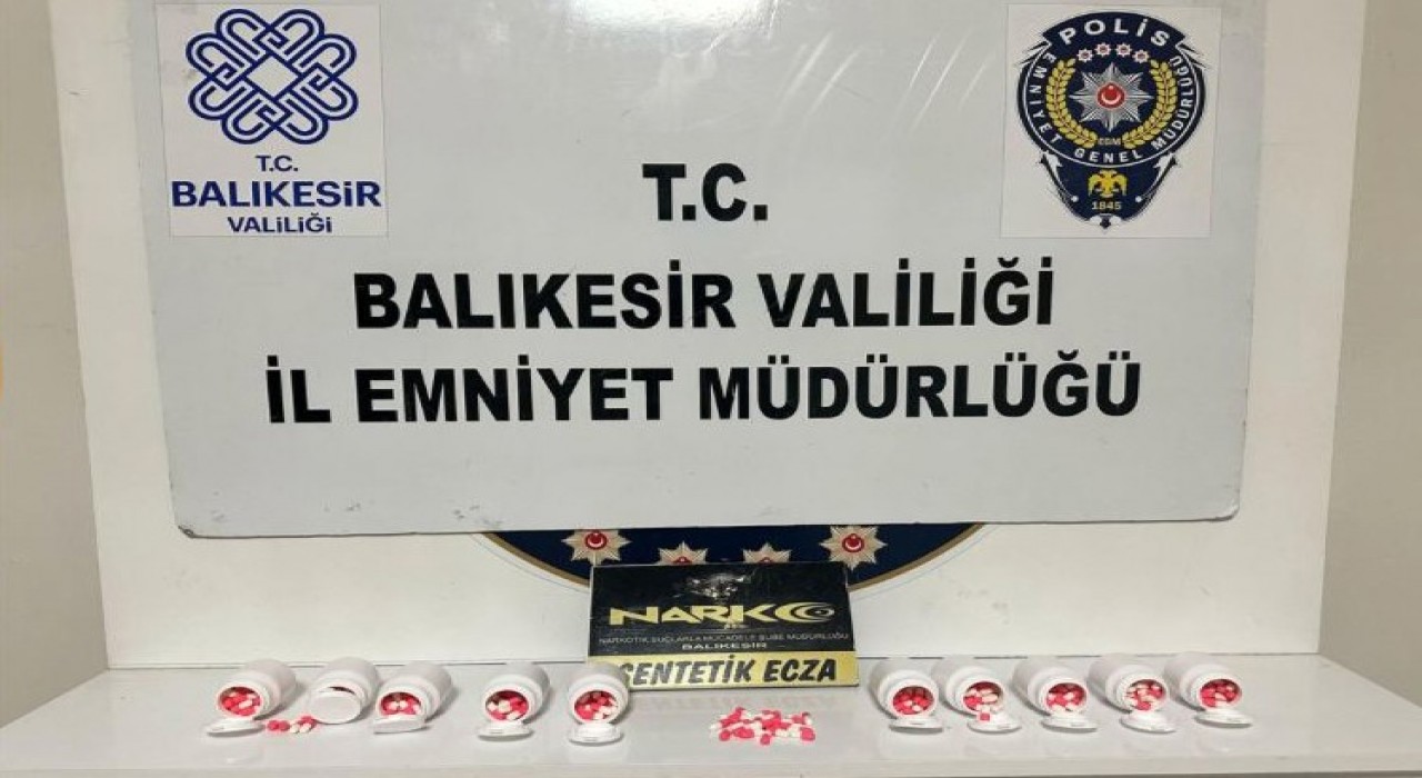 Balıkesirde uyuşturucu operasyonları