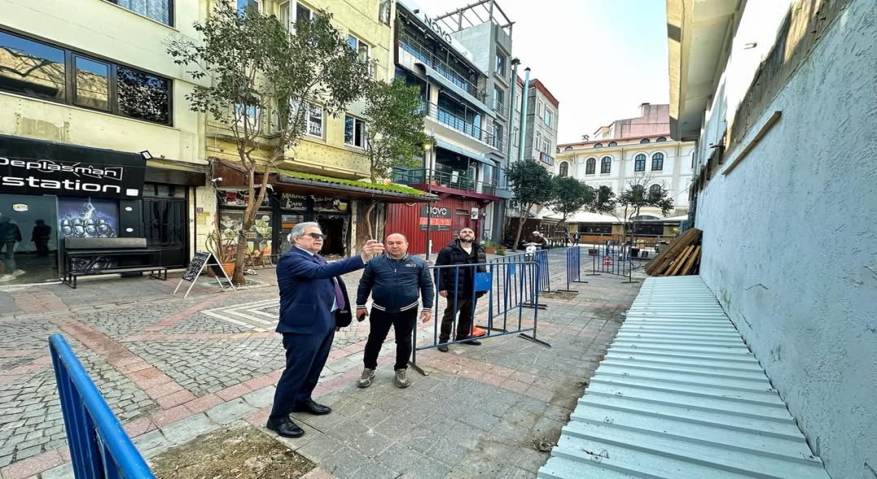 Bandırmada altyapı ve çevre düzenleme çalışmaları devam ediyor