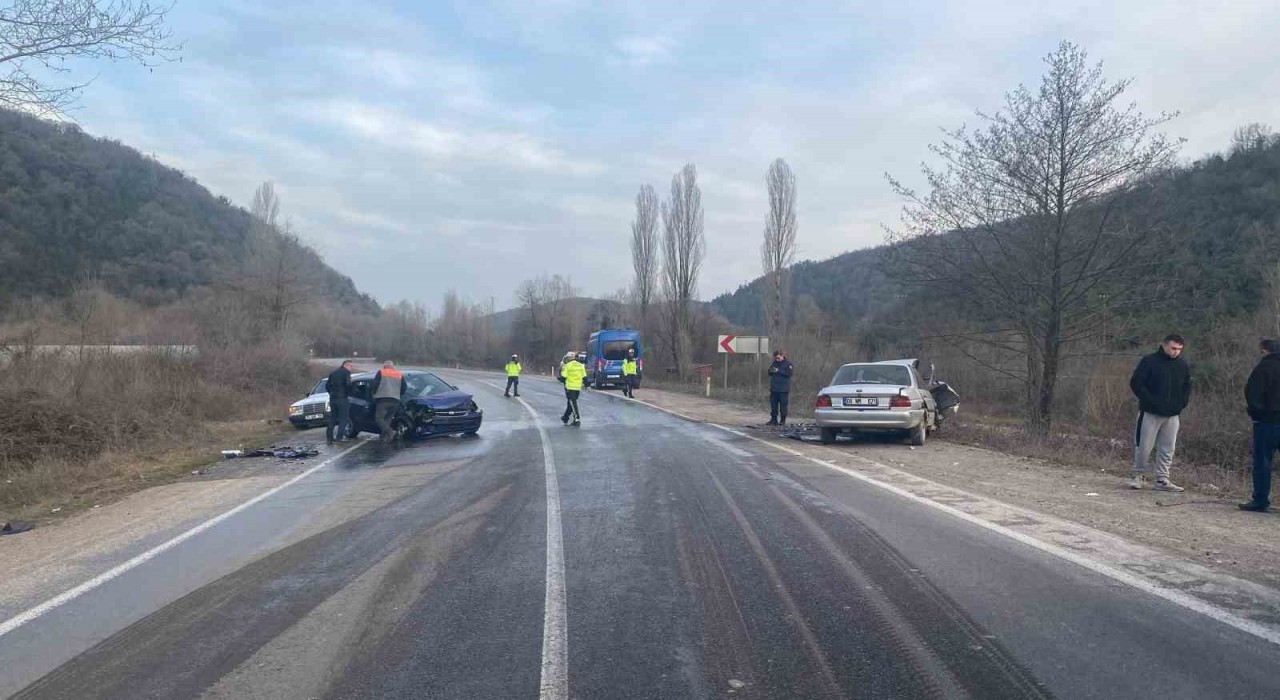 Bartında feci kaza