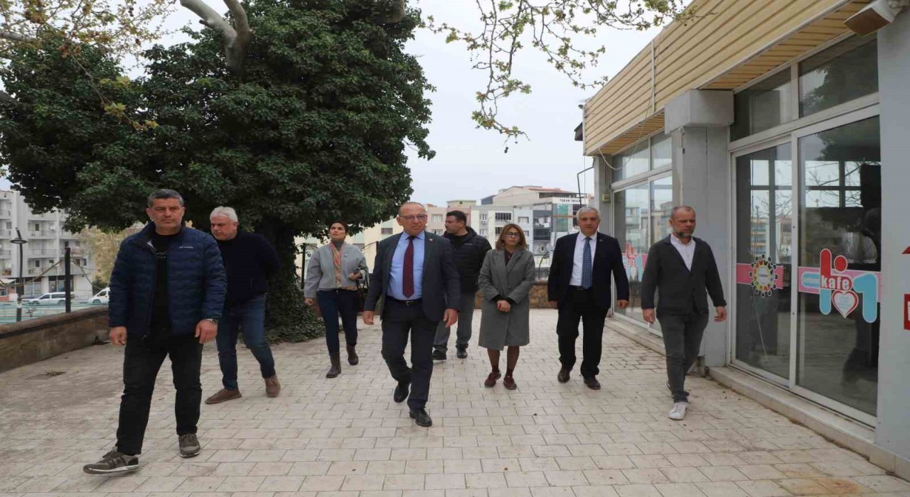 Başkan Akın projeleri yerinde inceledi