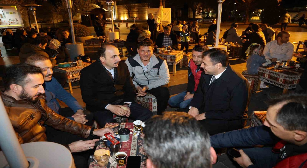 Başkan Altaydan Konyalılarla Ramazan buluşması