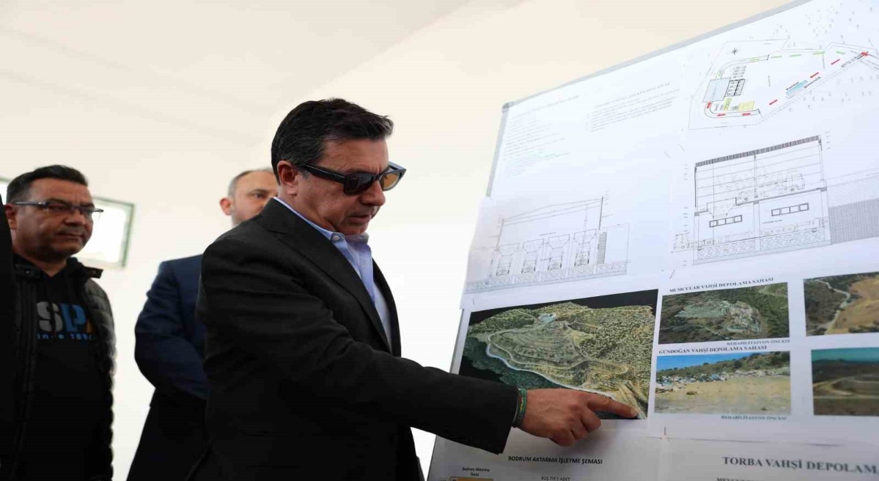 Başkan Aras Bodrumda yatırımları yerinde inceledi