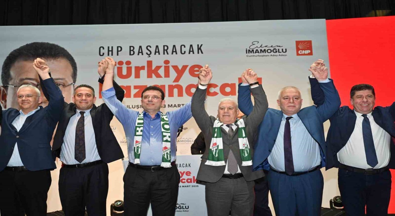 Başkan Bozbey, Ekrem Başkanımız ile kol kolayız, omuz omuzayız