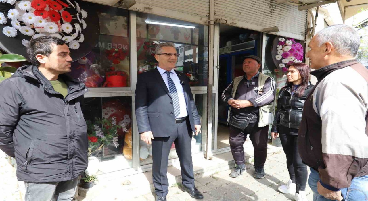 Başkan Tetik sanayi esnafının sorunlarını dinledi