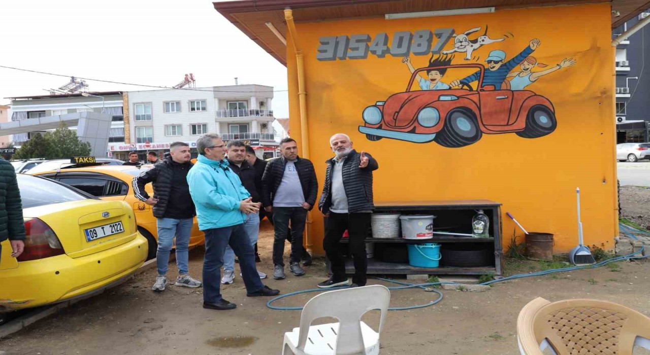 Başkan Tetik taksicilerin sorunlarını dinledi