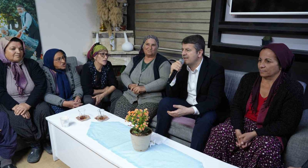 Başkan Tutdere, K11 Konteyner Kentte kadınların misafiri oldu