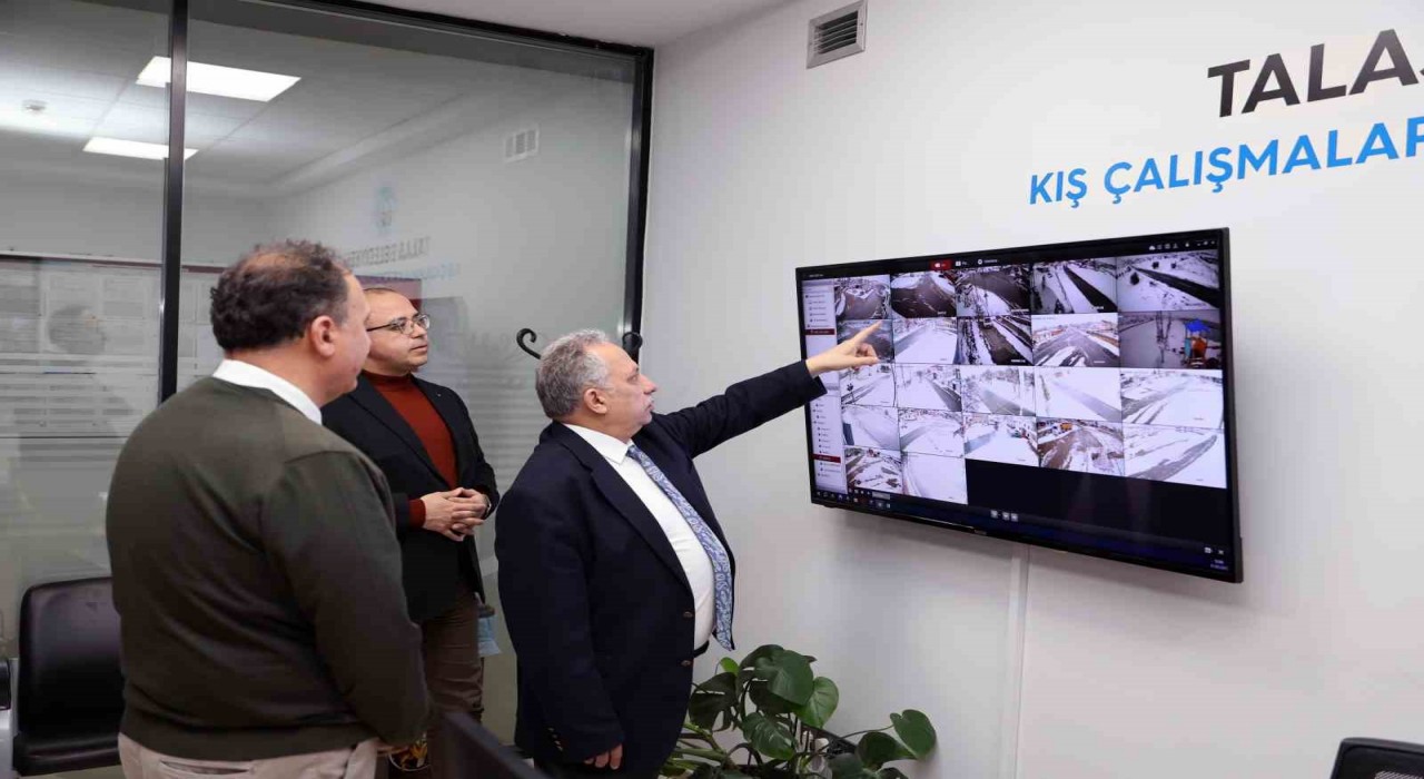 Başkan Yalçın kış çalışmalarını yönetti