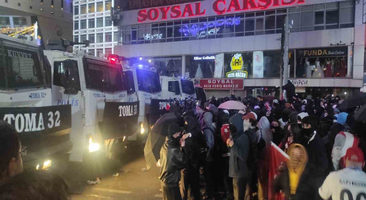 Başkentte protestolar devam etti