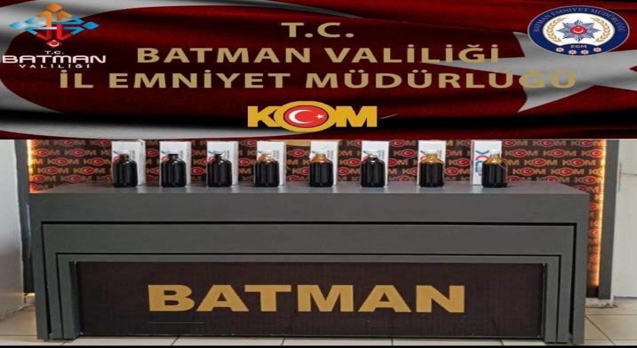Batmanda 21 ton kaçak akaryakıt ele geçirildi