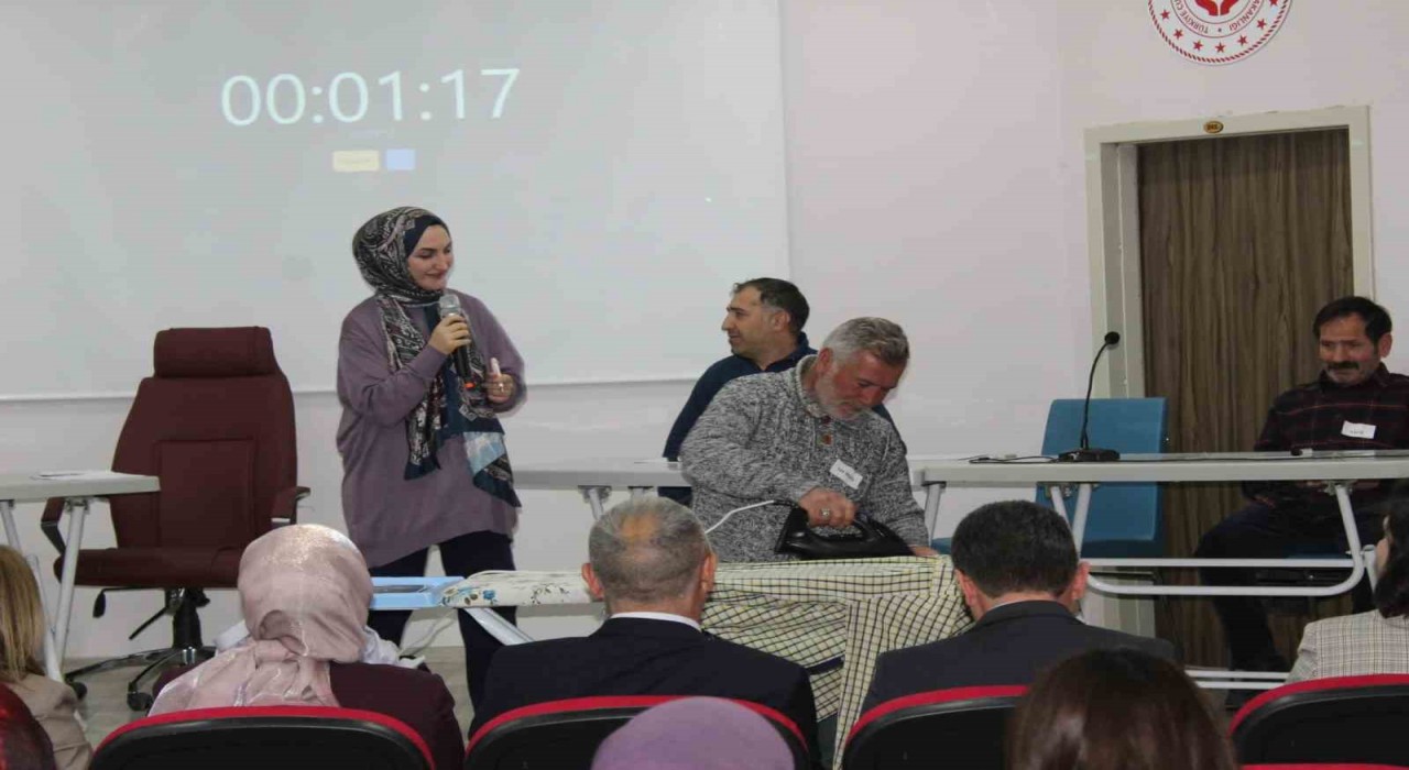 Bayburtta aileler yarıştı