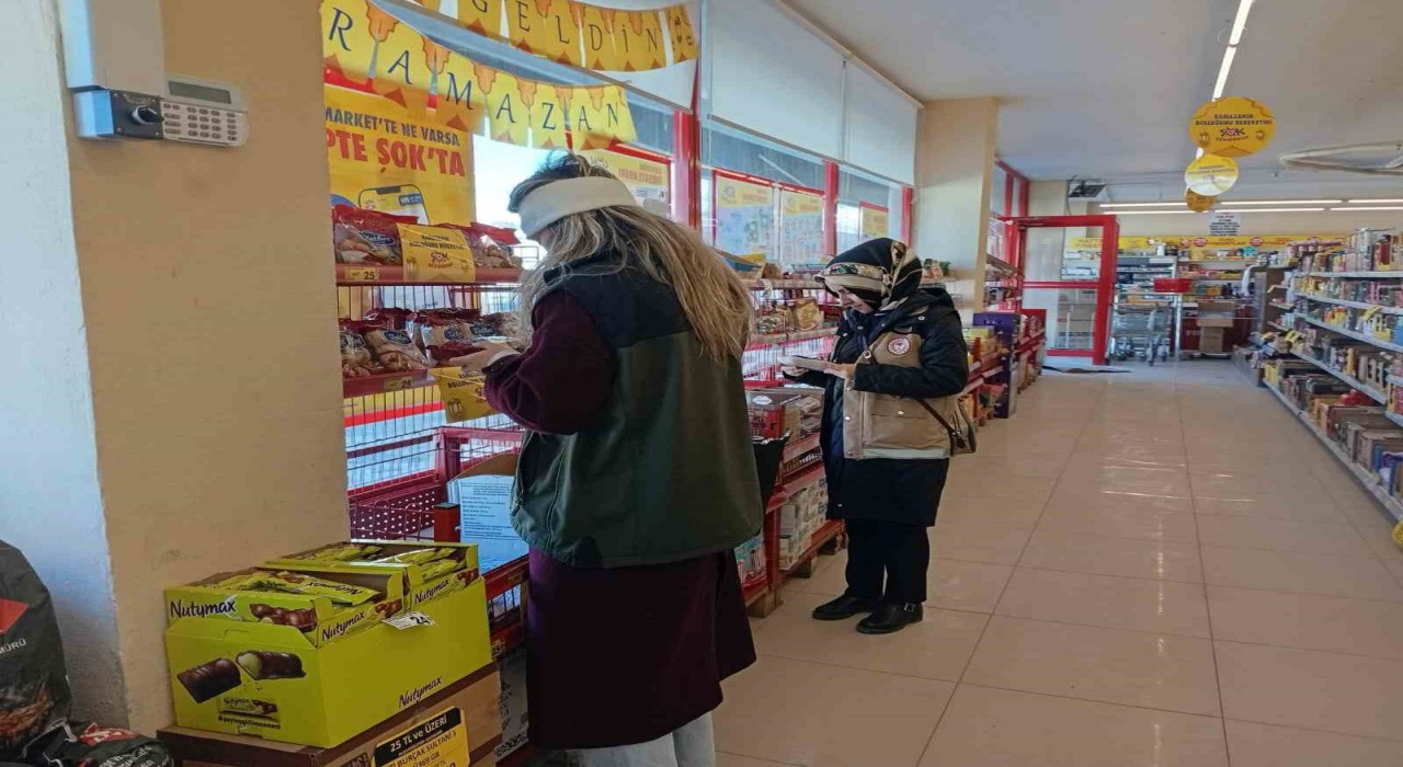 Bayburtta üretim satış ve toplu tüketim alanları denetlendi