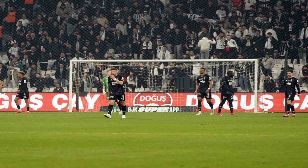 Beşiktaşın yenilmezlik serisi son buldu