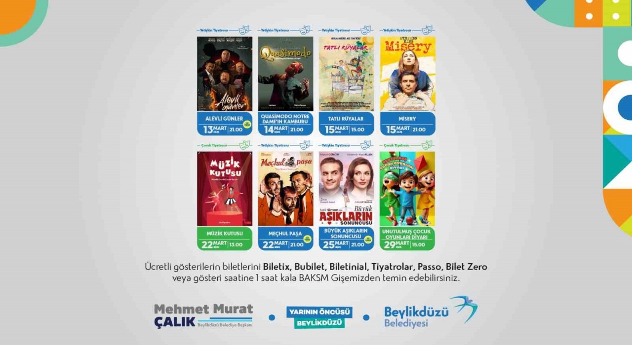 Beylikdüzünde kültür sanat etkinlikleri Mart ayında da dopdolu