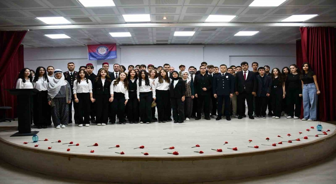 Beylikovada 12 Mart İstiklal Marşının Kabulü kutlandı