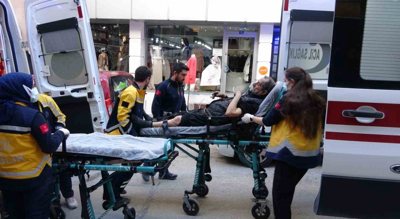 Bilecikte vücudunda yanıklar oluşan 75 yaşındaki adam hastaneye kaldırıldı