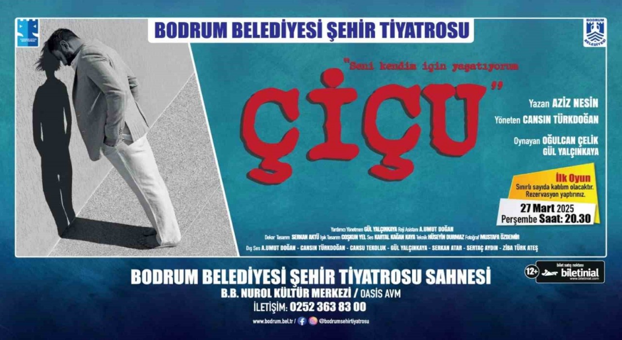 Bodrumda Dünya Tiyatrolar Gününde ücretsiz oyun sahnelenecek