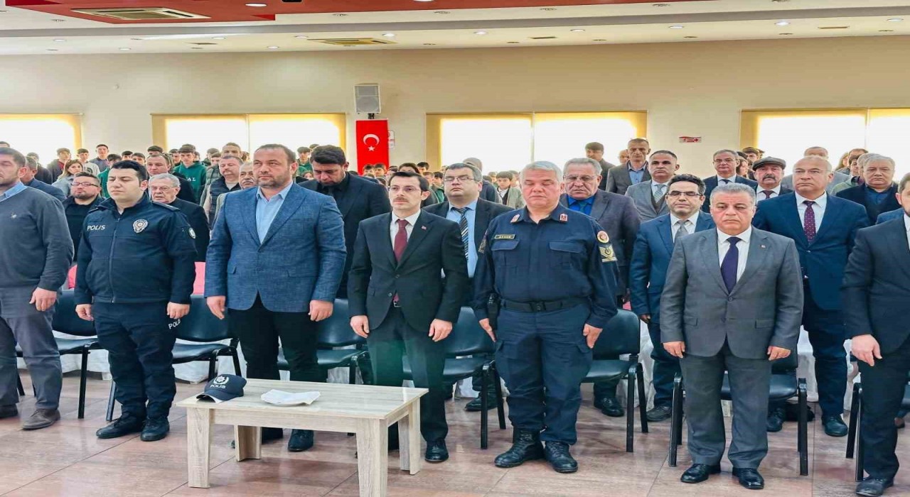 Bozdoğanda 12 Mart İstiklal Marşının Kabulü törenle kutlandı